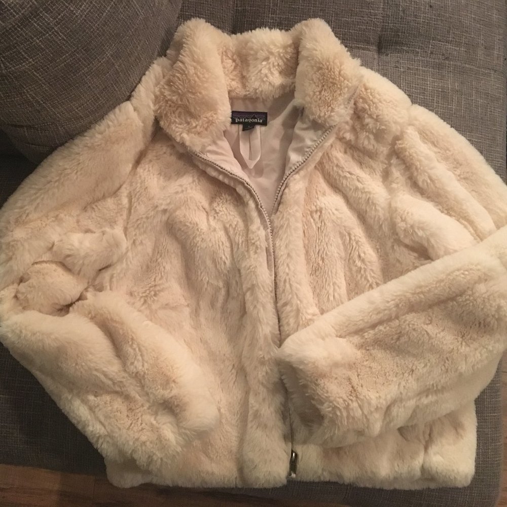 Patagonia Sable Fleece Jacket in Natural